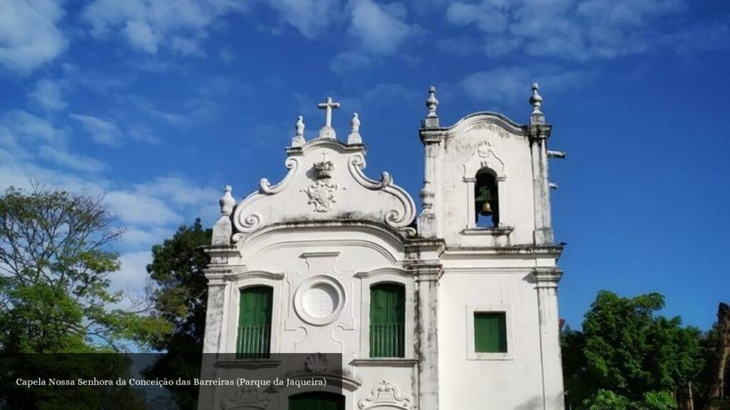 Capela Nossa Senhora da Conceição das Barreiras (Parque da Jaqueira) - Recife (Pernambuco)