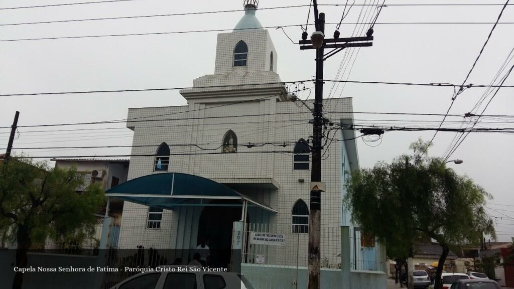 Capela Nossa Senhora de Fatima - Paróquia Cristo Rei São Vicente - São Vicente (São Paulo)