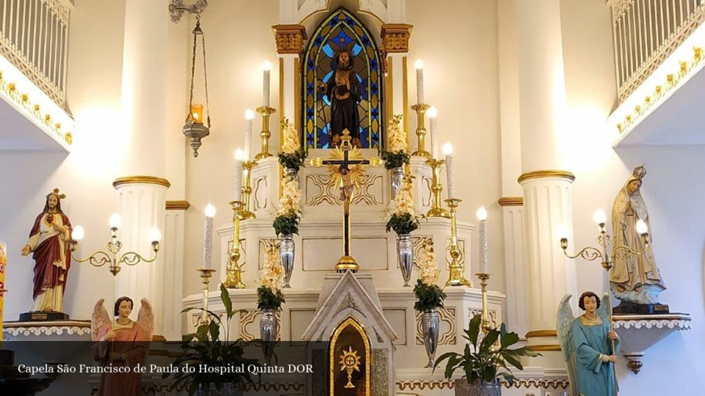 Capela São Francisco de Paula do Hospital Quinta DOR - Rio de Janeiro (Rio de Janeiro)