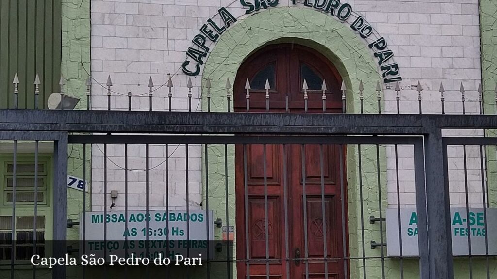 Capela São Pedro do Pari - São Paulo (São Paulo)