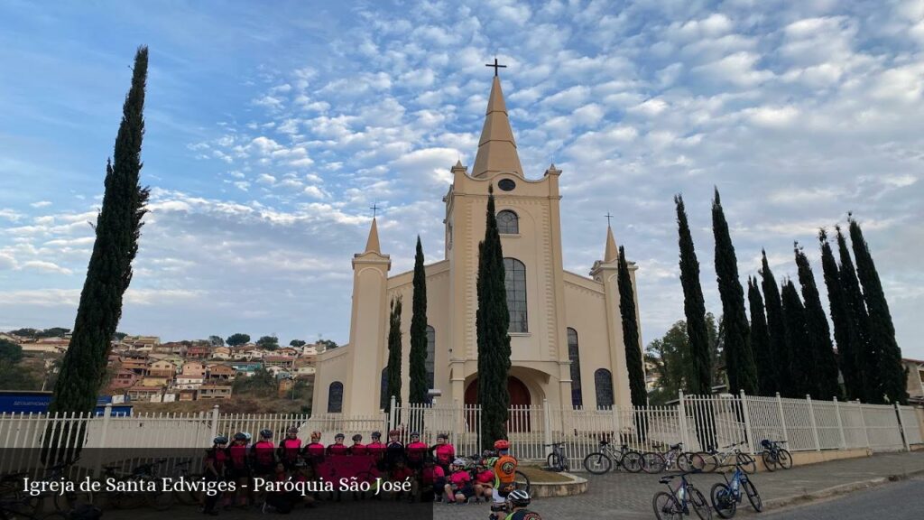 Igreja de Santa Edwiges - Paróquia São José - Paraisópolis (Minas Gerais)