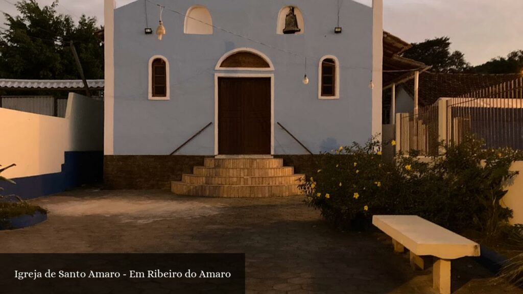 Igreja de Santo Amaro - Em Ribeiro do Amaro - Campos dos Goytacazes (Rio de Janeiro)
