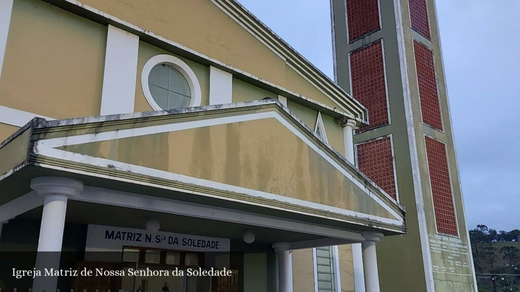 Igreja Matriz de Nossa Senhora da Soledade - Delfim Moreira (Minas Gerais)