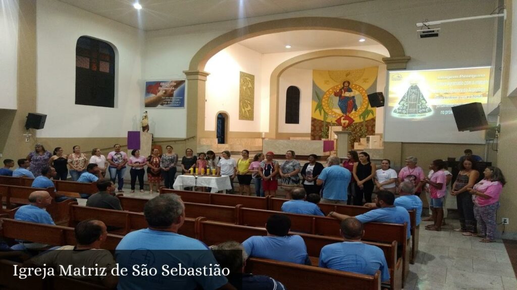 Igreja Matriz de São Sebastião - Palmeiras de Goiás (Goiás)