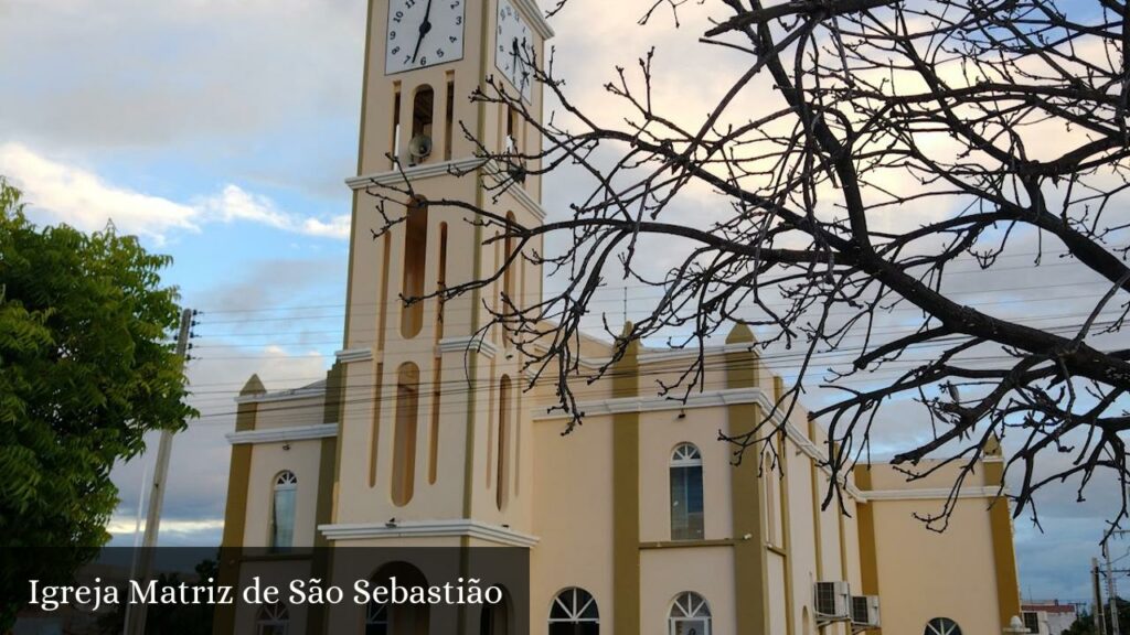 Igreja Matriz de São Sebastião - São Bento (Paraíba)