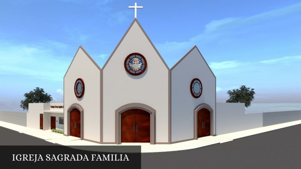 IGREJA SAGRADA FAMILIA - Palmeiras de Goiás (Goiás)