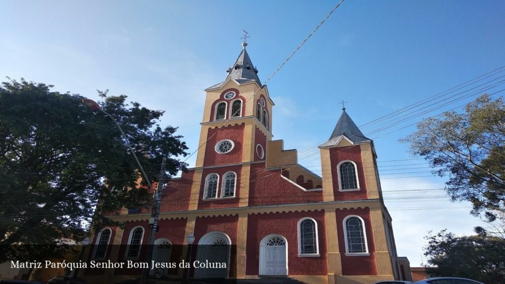 Matriz Paróquia Senhor Bom Jesus da Coluna - Rio Negro (Paraná)