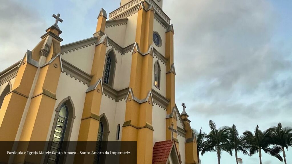 Paróquia e Igreja Matriz Santo Amaro - Santo Amaro da Imperatriz - Santo Amaro da Imperatriz (Santa Catarina)