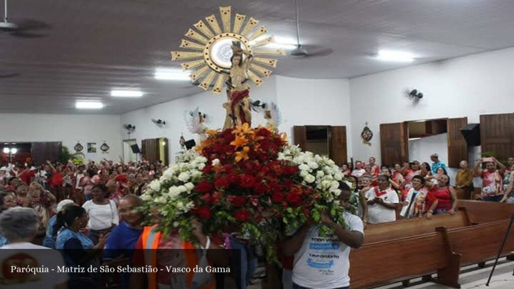 Paróquia / Matriz de São Sebastião - Vasco da Gama - Recife (Pernambuco)